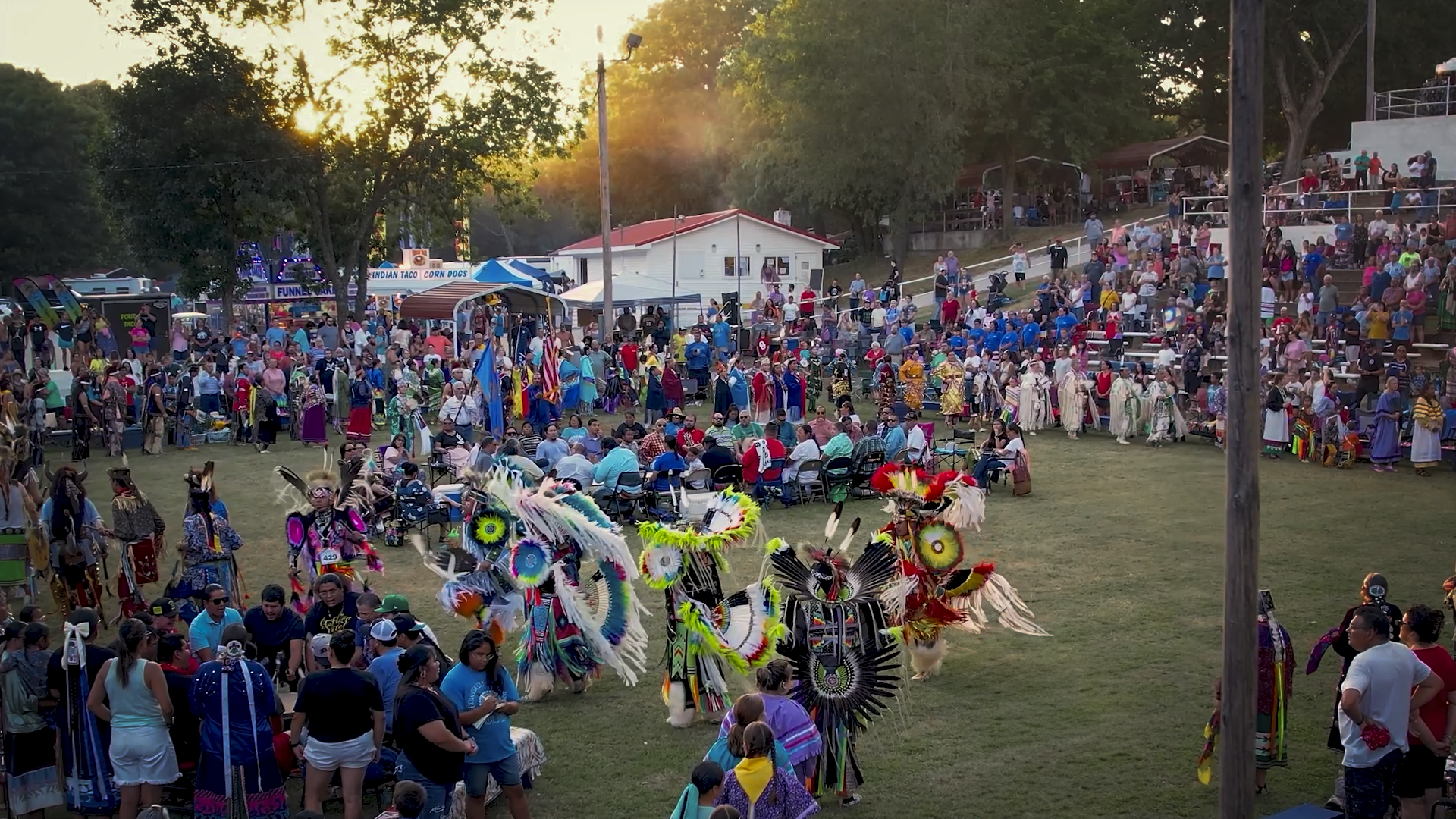 Quapaw Pow wow Grand parade